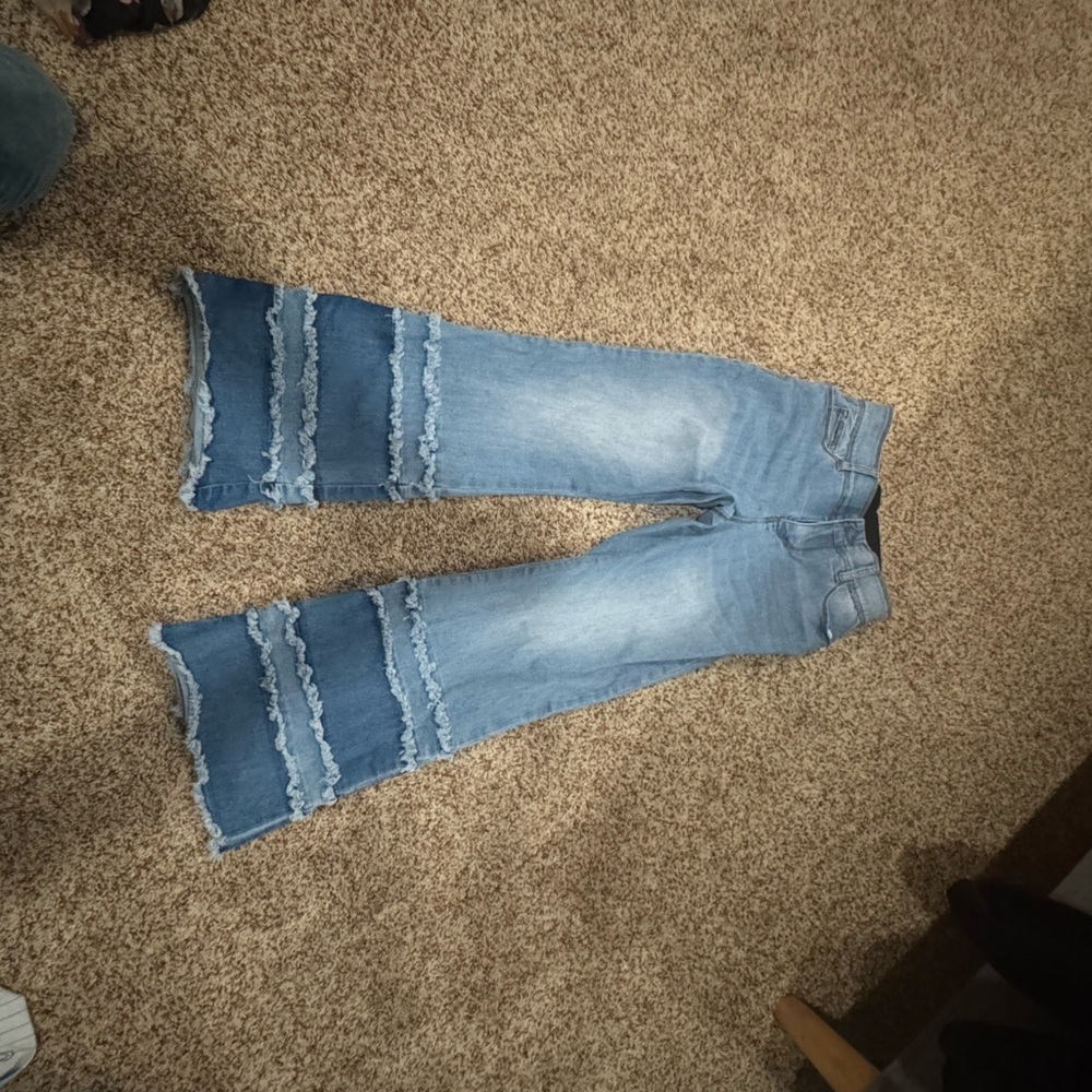 Coco + Carmen Light Blue Flare Jeans